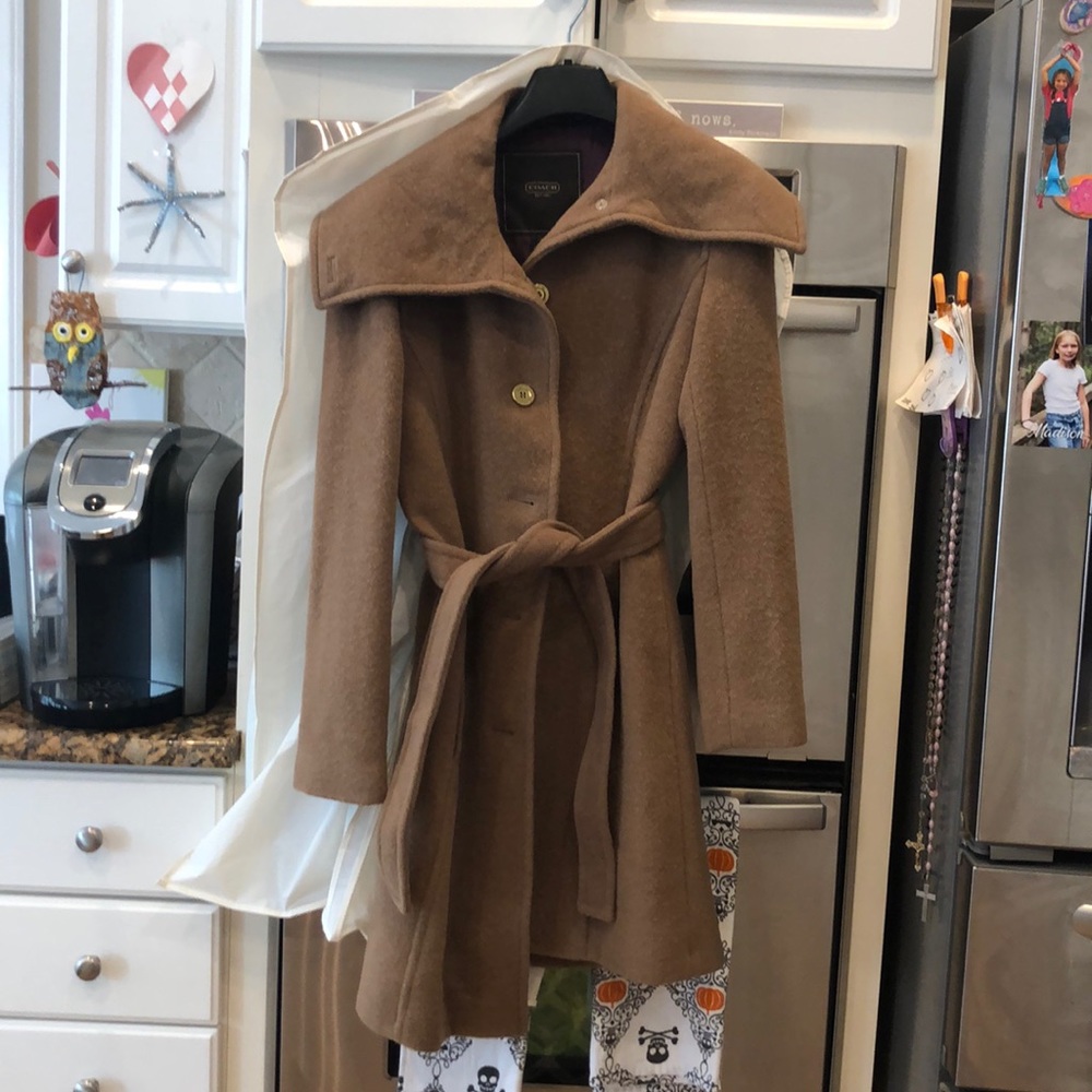 Coach wool coat